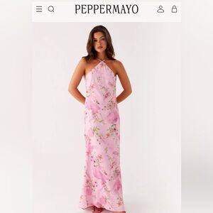 Peppermayo Pascal Maxi Dress Pink Floral